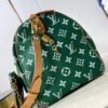【独家实拍 M24417绿 】本款 Speedy  Bandoulière 40 Monogram Leather 手袋