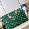 【独家实拍 M24417绿 】本款 Speedy  Bandoulière 40 Monogram Leather 手袋