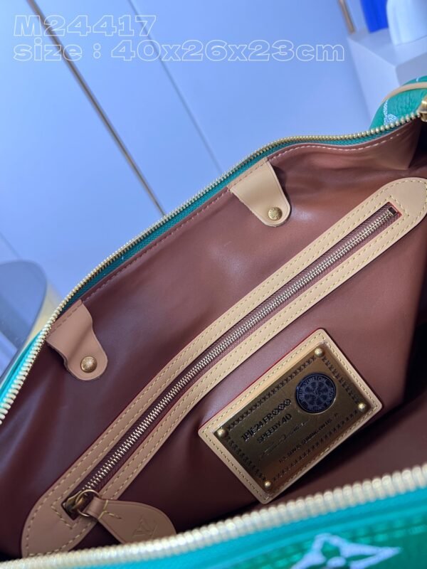 【独家实拍 M24417绿 】本款 Speedy  Bandoulière 40 Monogram Leather 手袋