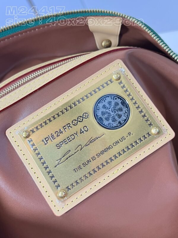 【独家实拍 M24417绿 】本款 Speedy  Bandoulière 40 Monogram Leather 手袋
