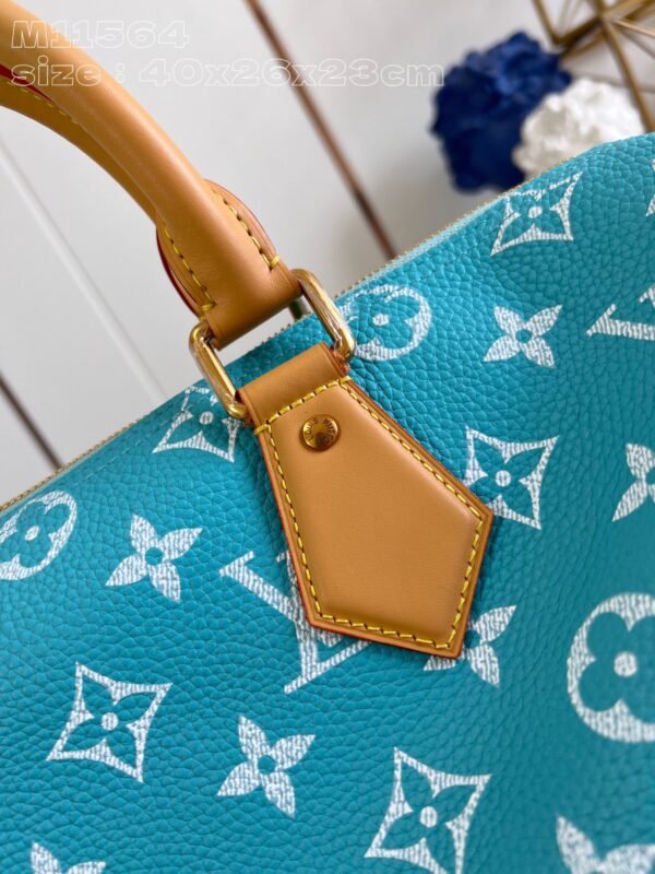 【独家实拍 M11564湖水兰 】本款 Speedy  Bandoulière 40 Monogram Leather 手袋