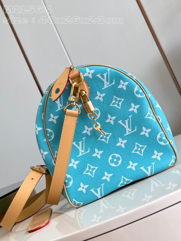 【独家实拍 M11564湖水兰 】本款 Speedy  Bandoulière 40 Monogram Leather 手袋