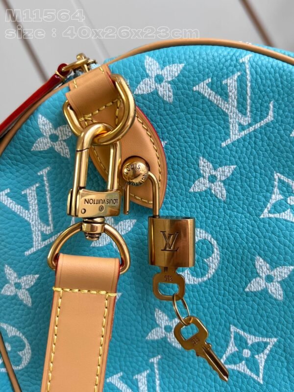 【独家实拍 M11564湖水兰 】本款 Speedy  Bandoulière 40 Monogram Leather 手袋