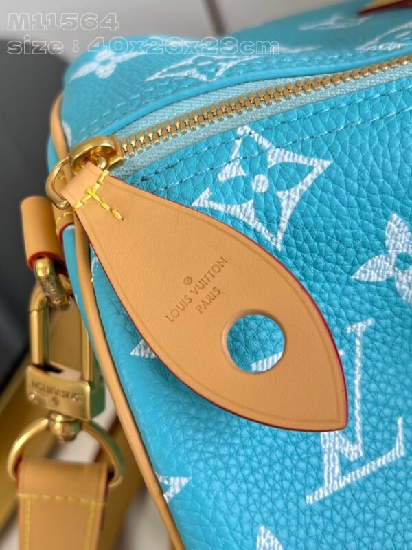 【独家实拍 M11564湖水兰 】本款 Speedy  Bandoulière 40 Monogram Leather 手袋