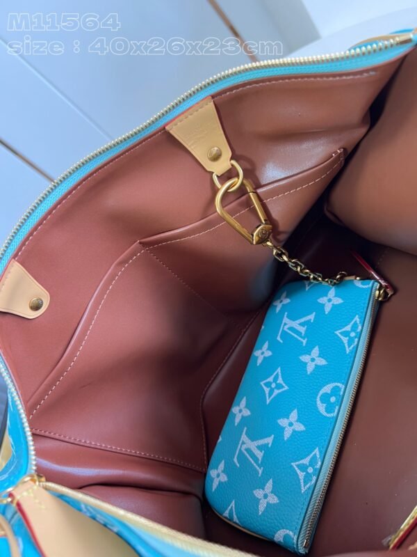 【独家实拍 M11564湖水兰 】本款 Speedy  Bandoulière 40 Monogram Leather 手袋