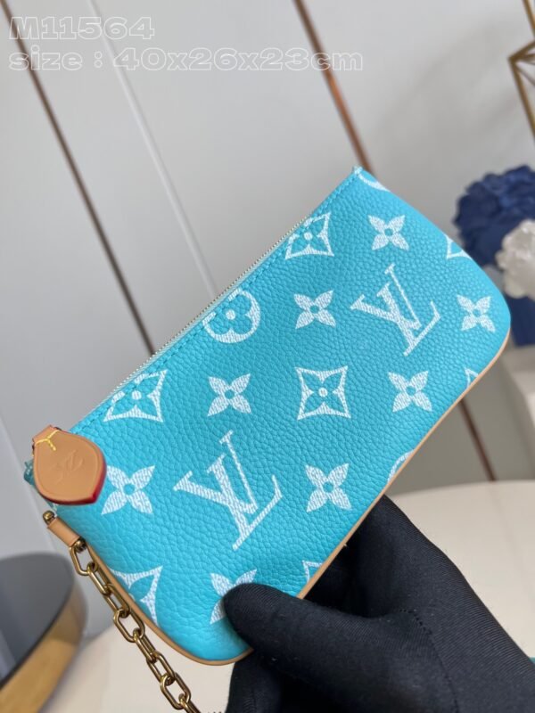 【独家实拍 M11564湖水兰 】本款 Speedy  Bandoulière 40 Monogram Leather 手袋