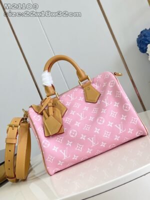 【独家实拍 M13914樱花粉 】M21109 peedy  Bandoulière 30 手袋