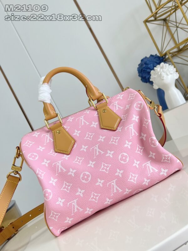 【独家实拍 M13914樱花粉 】M21109 peedy  Bandoulière 30 手袋