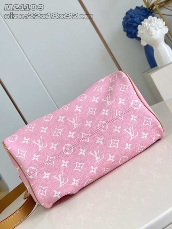 【独家实拍 M13914樱花粉 】M21109 peedy  Bandoulière 30 手袋