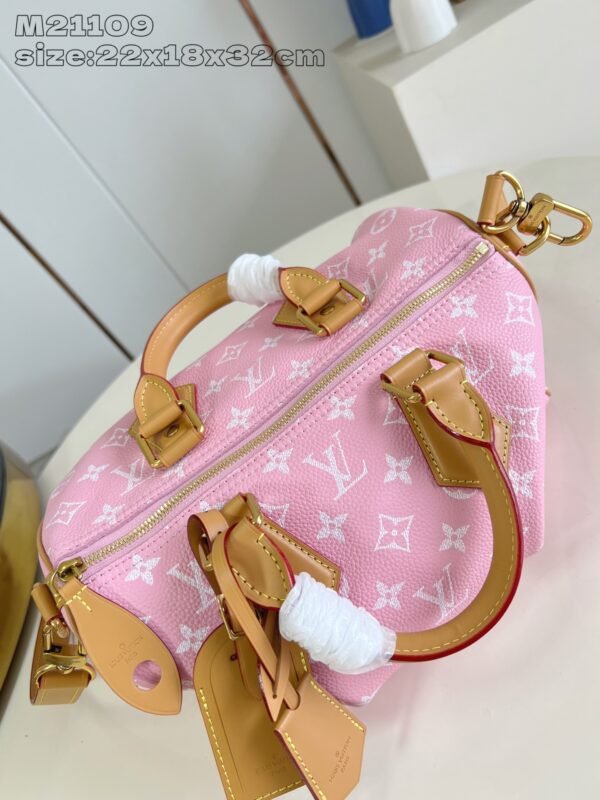【独家实拍 M13914樱花粉 】M21109 peedy  Bandoulière 30 手袋