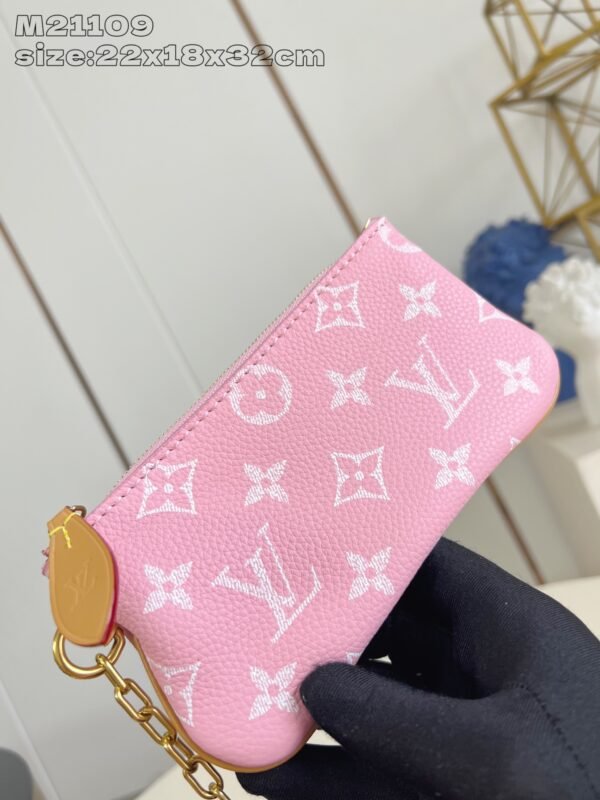 【独家实拍 M13914樱花粉 】M21109 peedy  Bandoulière 30 手袋