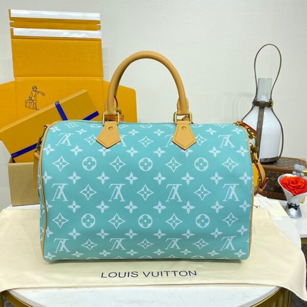 M11564浅蓝 Speedy 9 Bandoulière 40 Monogram Leather 手袋