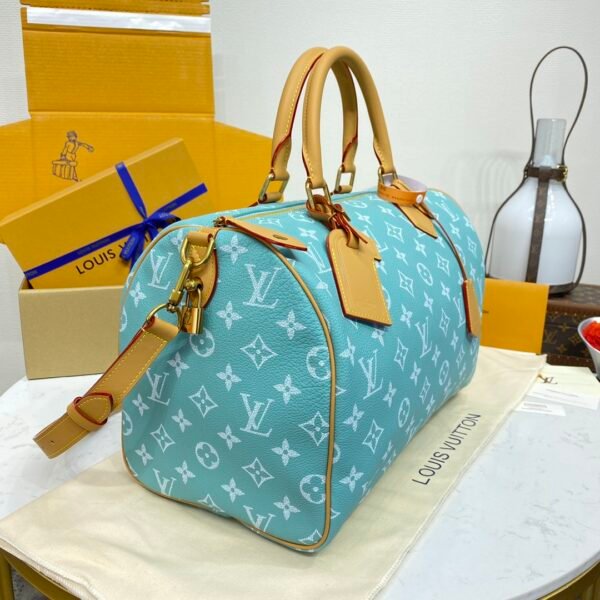 M11564浅蓝 Speedy 9 Bandoulière 40 Monogram Leather 手袋