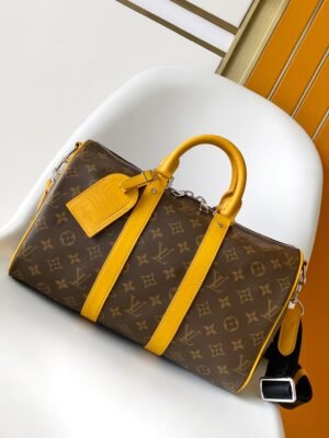 13430534328566361 M13201黄色顶级原单本款 Keepall Bandoulière 35 手袋