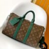 13430534416672355 顶级版本M12765绿 Keepall Bandoulière 35 手袋