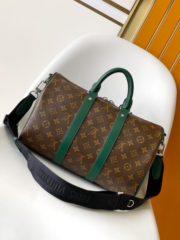 13430534423554265 顶级版本M12765绿 Keepall Bandoulière 35 手袋