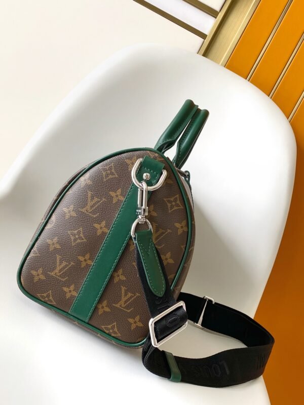 13430534427826864 顶级版本M12765绿 Keepall Bandoulière 35 手袋