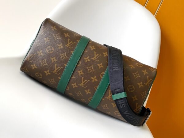 13430534430485914 顶级版本M12765绿 Keepall Bandoulière 35 手袋