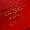 【LV x TM WALLET ON CHAIN IVY 手袋】M14239 白色/樱桃