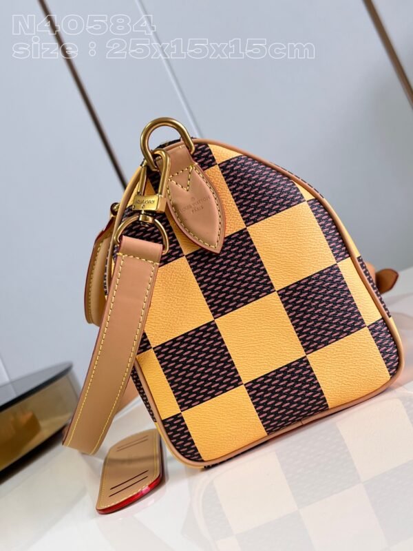 【独家实拍 M40584黄 】本款 Speedy Bandoulière 25 手袋