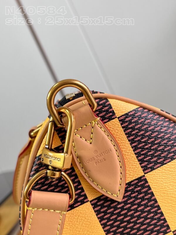 【独家实拍 M40584黄 】本款 Speedy Bandoulière 25 手袋