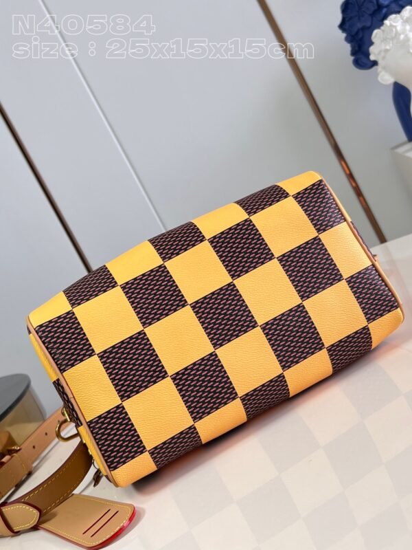 【独家实拍 M40584黄 】本款 Speedy Bandoulière 25 手袋