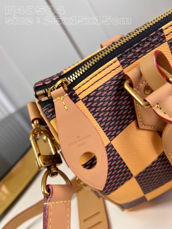 【独家实拍 M40584黄 】本款 Speedy Bandoulière 25 手袋