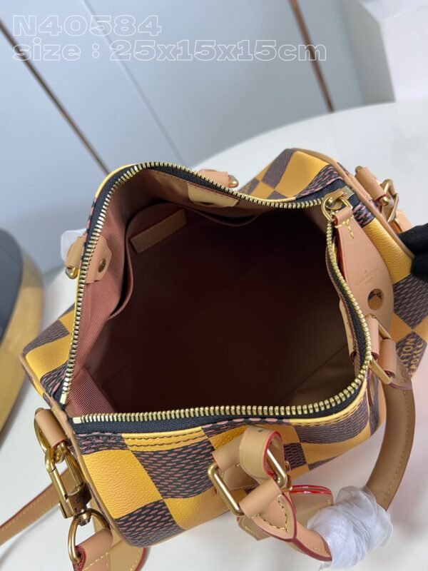 【独家实拍 M40584黄 】本款 Speedy Bandoulière 25 手袋