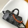 M46271链条黑花Keepall 25 手袋