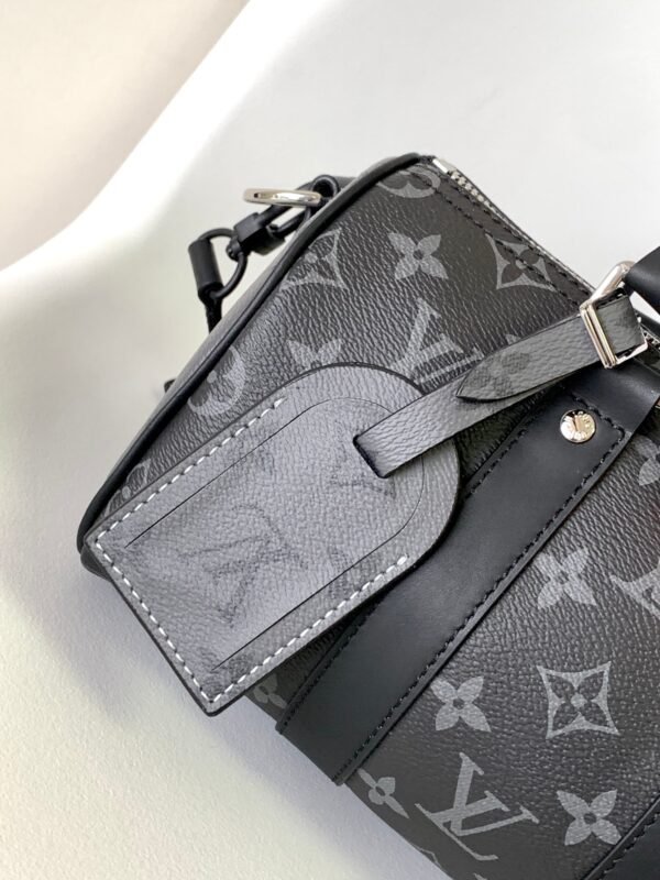 M46271链条黑花Keepall 25 手袋