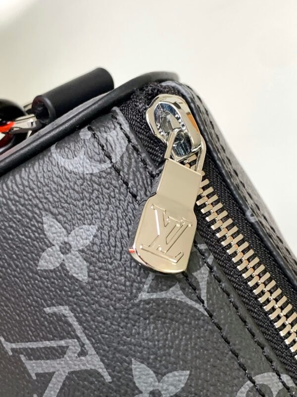 M46271链条黑花Keepall 25 手袋