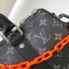 M46271链条黑花Keepall 25 手袋