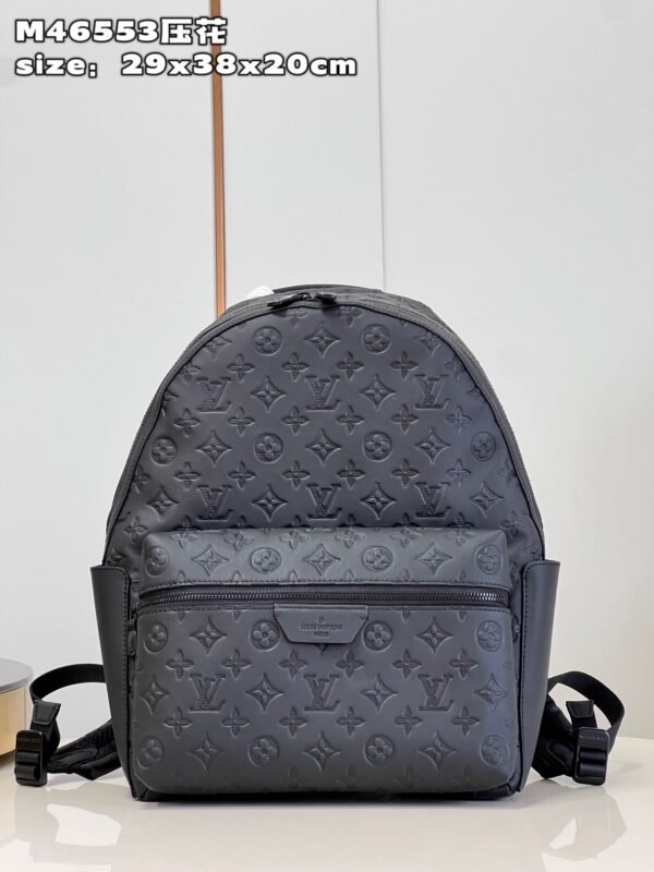【磨砂皮 M46553压花 】Discovery 双肩包