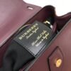 （Burberry）复古风黑色皮质手提斜挎小包