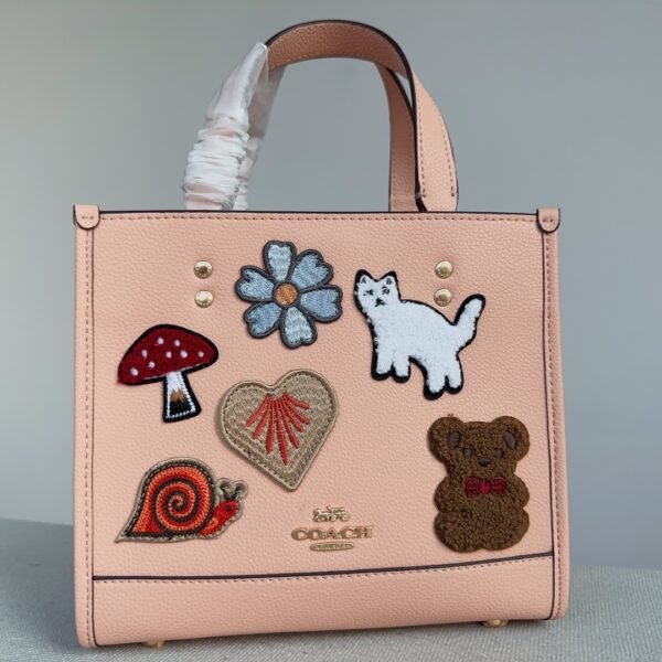 Coach CC421coach 经典托特22 萌趣乐园系列