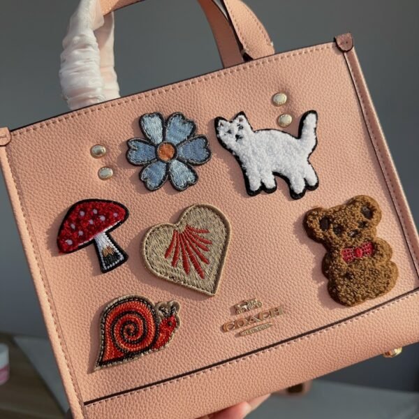 Coach CC421coach 经典托特22 萌趣乐园系列