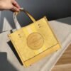 Coach C8417 Dempsey迷你帆布Field Tote 22竖版小托特包