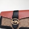 Coach 5605 Georgie 系列 复古铆钉老花腋下包